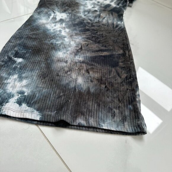 Streetwear Society | Tie-Dye Mini Dress | Size Small | Gray/Black/White - Picture 6 of 16